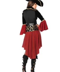 Leg Avenue Hire Costumes Pirate Wench Captain Cruel Seas Hire Costume