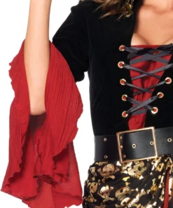 Leg Avenue Hire Costumes Pirate Wench Captain Cruel Seas Hire Costume