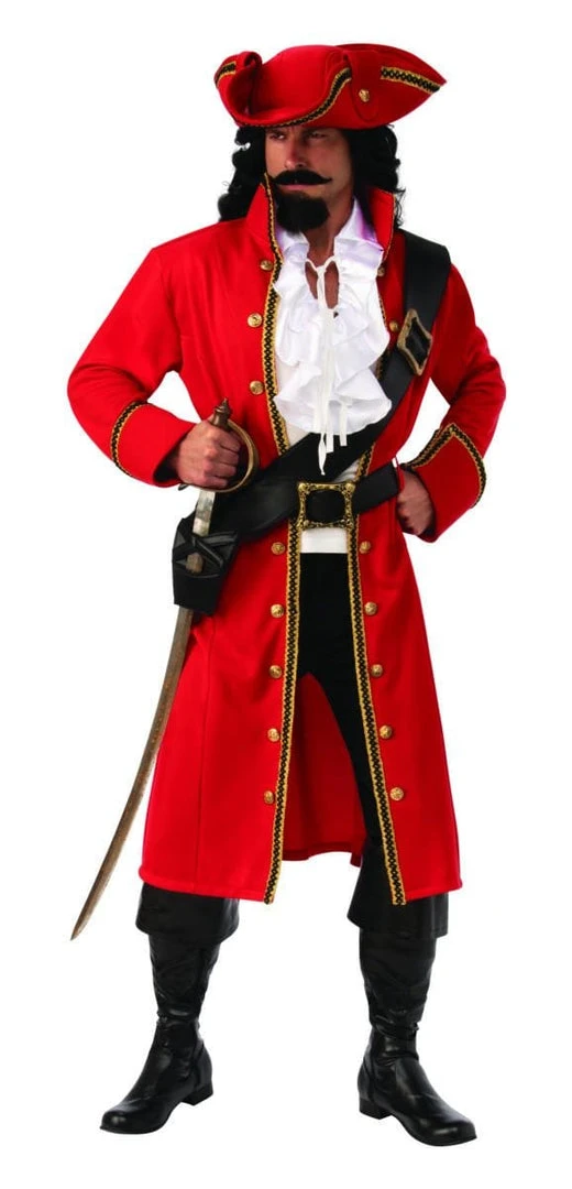 Rubie's Pirate Captain Redcoat Adult Costume 3 Rubie's Pirate Captain Redcoat Adult Costume