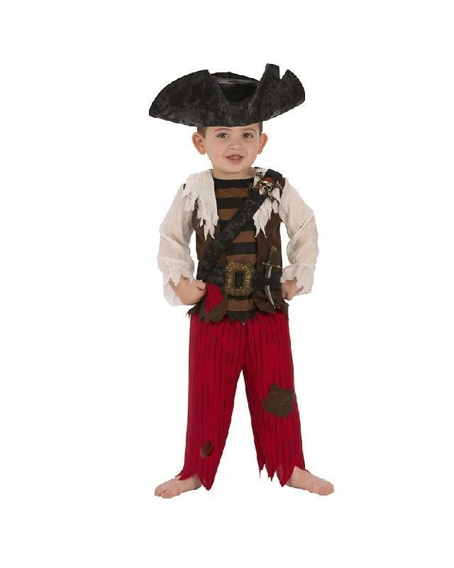 Rubie's Pirate Matey Deluxe Pirate Costume For Toddlers And Boys Kids 3 Rubie's Pirate Matey Deluxe Pirate Costume For Toddlers And Boys Kids