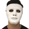 Sweidas Plain White Blank Full Face Mask Costume Disguise