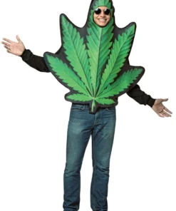 Tomfoolery Womens Pot Leaf Costume