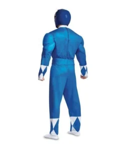 Disguise Power Rangers Mighty Morphin Blue Ranger Adult Costume Mens