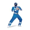 Disguise Power Rangers Mighty Morphin Blue Ranger Adult Costume Mens