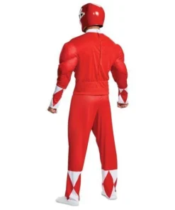 Disguise Power Rangers Mighty Morphin Red Ranger Adult Costume 7 Disguise Power Rangers Mighty Morphin Red Ranger Adult Costume