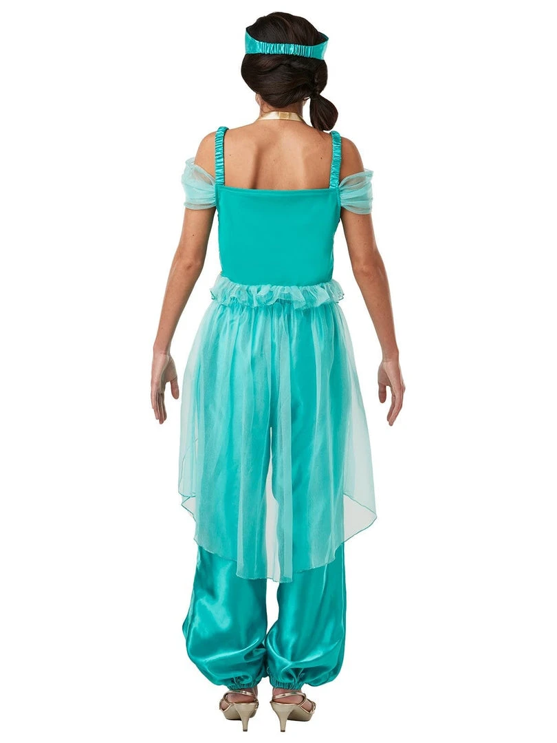 Rubies Princess Jasmine Deluxe Women's Disney Costume Womens 4 Rubies Princess Jasmine Deluxe Women's Disney Costume Womens
