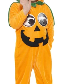 Smiffy's Pumpkin Hooded Jumpsuit Toddler Halloween Costume Kids