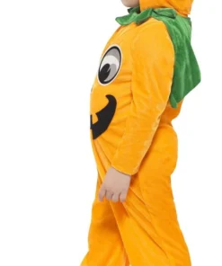 Smiffy's Pumpkin Hooded Jumpsuit Toddler Halloween Costume Kids 8 Smiffy's Pumpkin Hooded Jumpsuit Toddler Halloween Costume Kids
