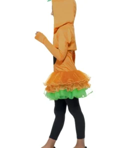 Smiffy's Pumpkin Tutu Dress Girls Halloween Costume Kids