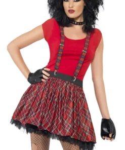 Smiffy's Punk 80's Kit Women's Costume