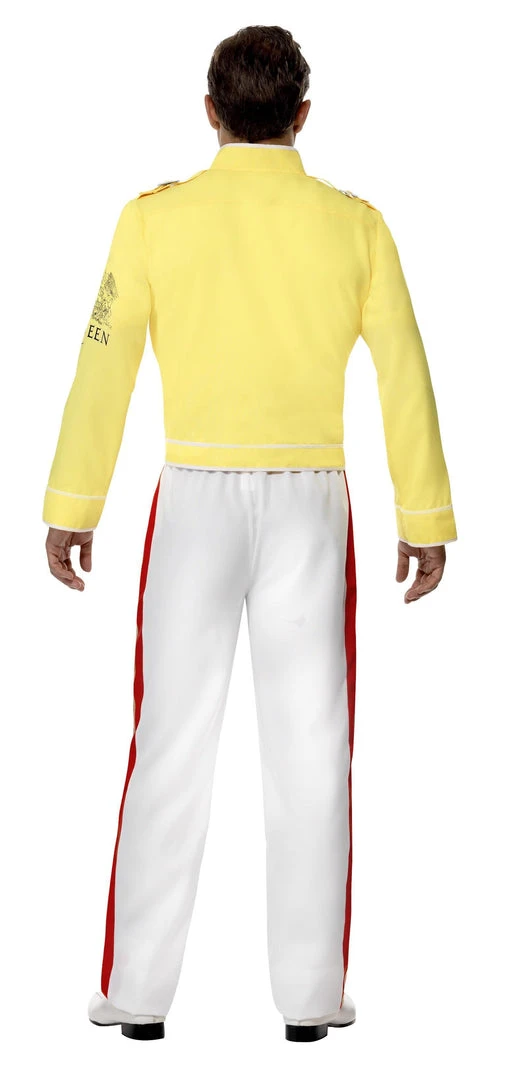 Smiffy's Freddie Mercury Queen 80s Pop Star Costume 5 Smiffy's Freddie Mercury Queen 80s Pop Star Costume