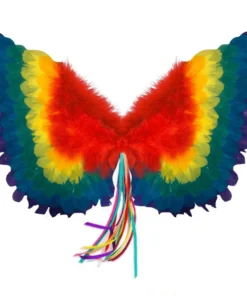 Sweidas Rainbow Feather Wings Womens