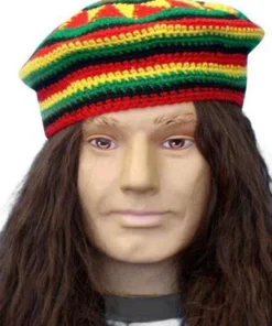 Carnival Products Rasta Jamaican Beret Hat Mens