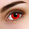 ColourVue Womens Red Devil Contact Lenses Halloween Eye Contacts 3 Months