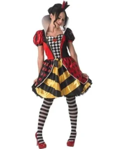 Rubies Red Queen Of Hearts Women's Disney Costume