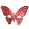 Tomfoolery Butterfly Red Masquerade Ladies Costume Mask