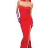 Disguises Jessica Rabbit Red Women's 1920's Costume Hire Womens 1 Disguises Jessica Rabbit Red Women's 1920's Costume Hire Womens