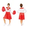 Amscan Womens Grease Sandy Rydell Cheerleader Adult Costume 1 Amscan Womens Grease Sandy Rydell Cheerleader Adult Costume