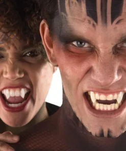 Tomfoolery Vampire Fangs Scarecrow Custom Halloween Teeth Buy Costumes