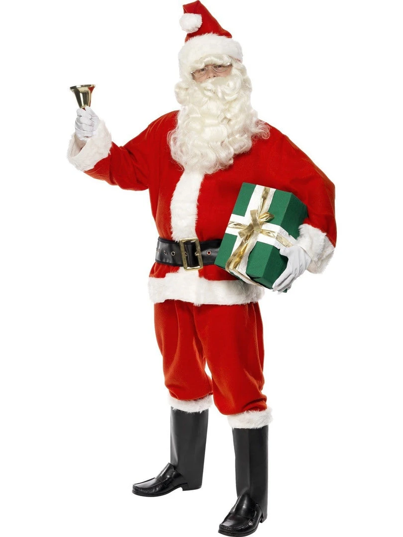 Smiffy's Santa Claus Light Weight Adult Men's Costume 3 Smiffy's Santa Claus Light Weight Adult Men's Costume