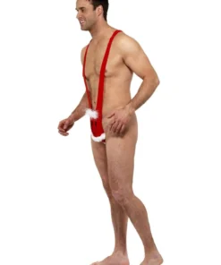 Smiffy's Mens Santa Face Mankini