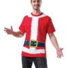 Rubie's Santa Novelty Christmas T-Shirt Womens