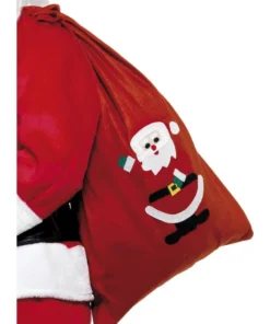 Smiffy's Santa Present Sack With Santa Claus Motif Buy Costumes