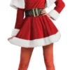 Rubies Womens Santa's Sassy Helper Adult Christmas Costume