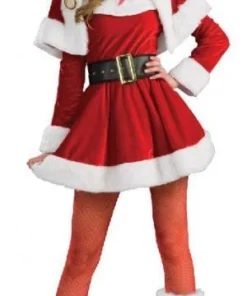 Rubies Womens Santa's Sassy Helper Adult Christmas Costume