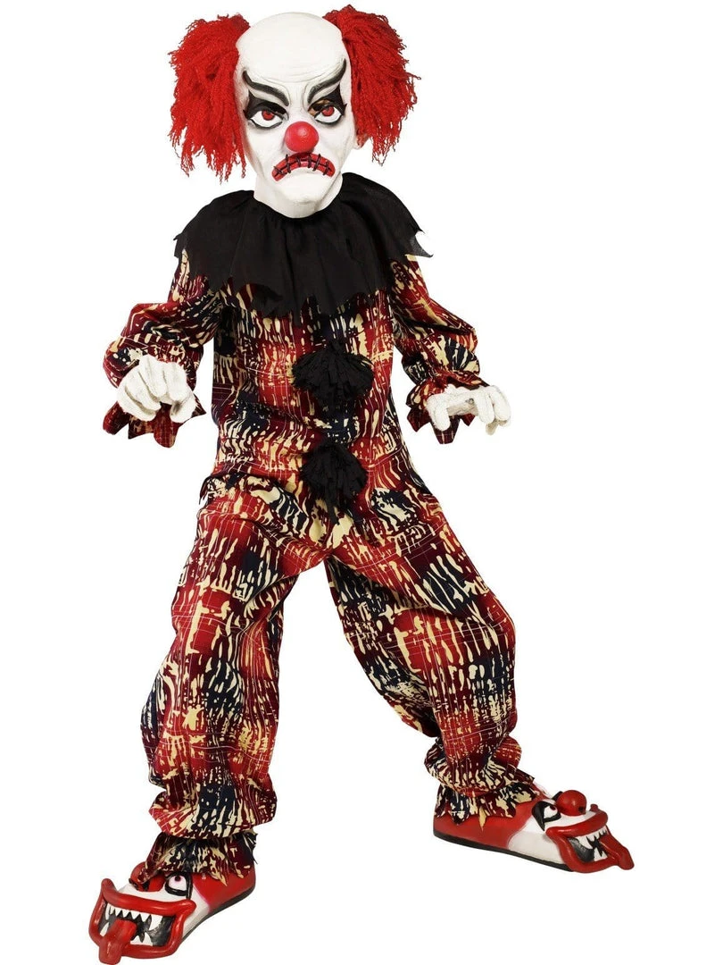 Smiffy's Clown Scary Deluxe Children's Halloween Costume Kids 3 Smiffy's Clown Scary Deluxe Children's Halloween Costume Kids