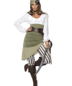 Smiffys Pirate Shipmate Women's Costume Womens