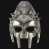 Carta Alta Gladiator Silver Mask Male Venetian Masquerade