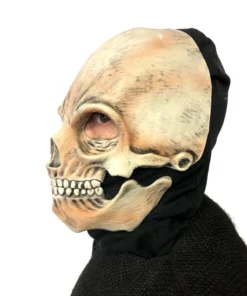 Zagone Skeleton Head Latex Face Mask With Moving Mouth