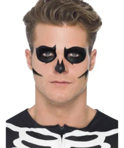 Smiffy's Skeleton Glow In The Dark Make-Up Set Womens