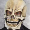 Zagone Skeleton Head Latex Face Mask With Moving Mouth