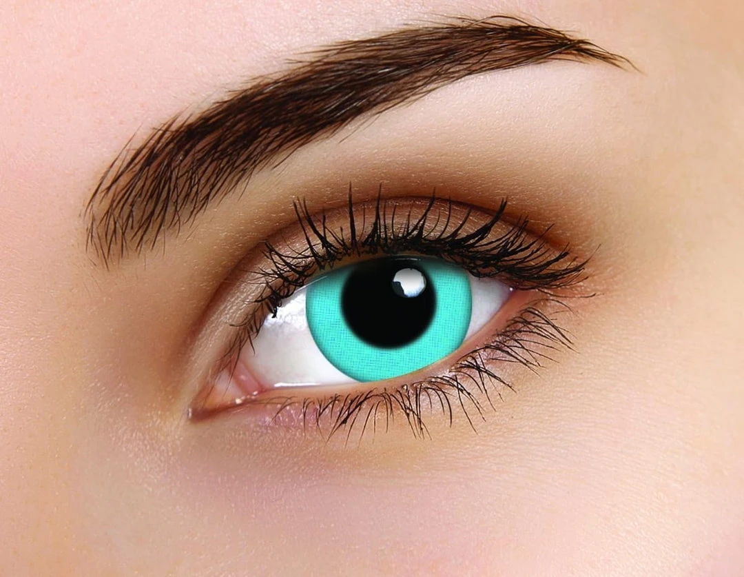 ColourVue Buy Costumes Sky Blue Coloured Contact Lenses 5 ColourVue Buy Costumes Sky Blue Coloured Contact Lenses