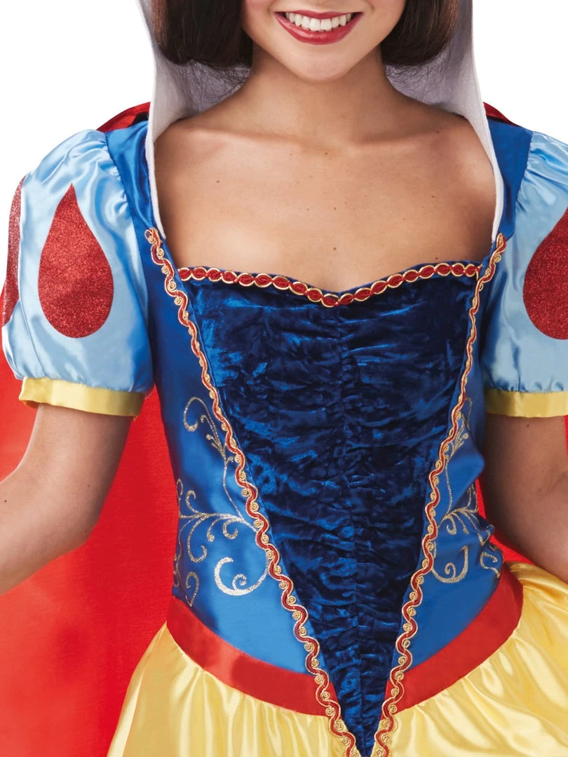 Rubie's Womens Snow White Gown Women's Disney Costume 4 Rubie's Womens Snow White Gown Women's Disney Costume