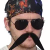 Carnival Products Biker Stick-on Costume Moustache Buy Costumes