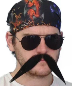 Carnival Products Biker Stick-on Costume Moustache Buy Costumes