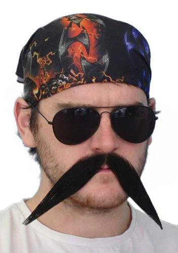 Carnival Products Biker Stick-on Costume Moustache Buy Costumes 3 Carnival Products Biker Stick-on Costume Moustache Buy Costumes