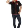 Smiffy's Mens Bowling Strike It Lucky 50's Shirt