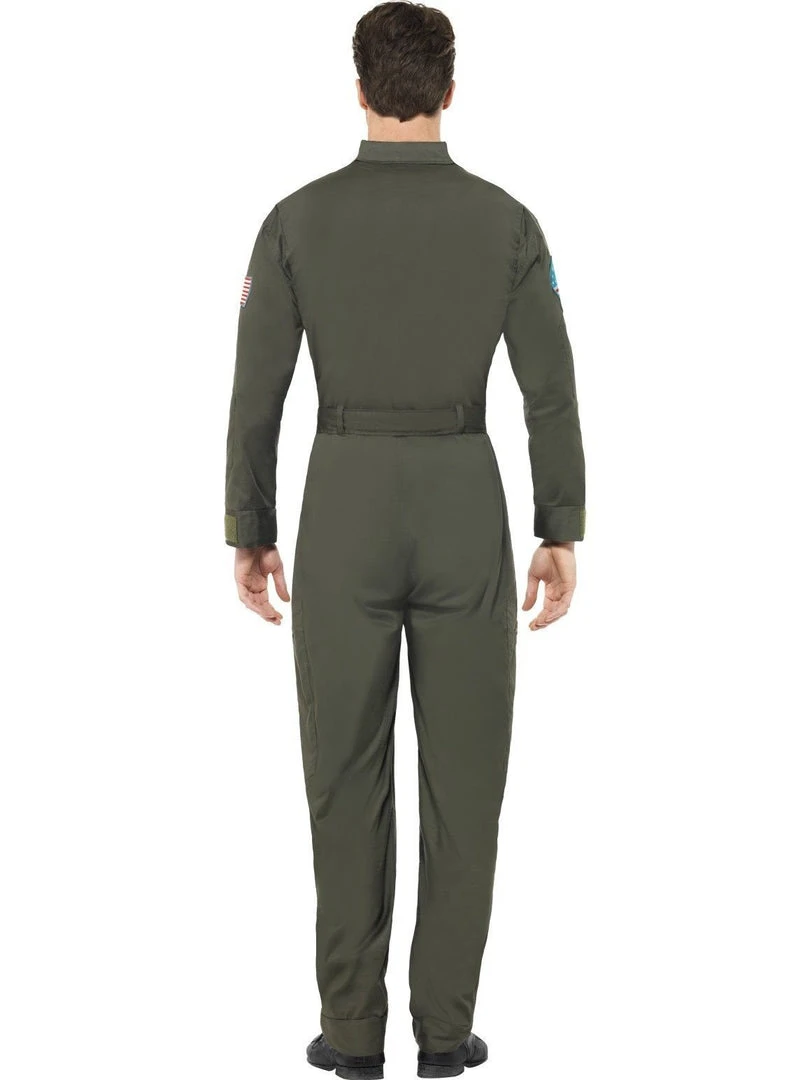 Smiffy's Top Gun Maverick Fighter Pilot Flight Suit And Aviator Sunglasses 5 Smiffy's Top Gun Maverick Fighter Pilot Flight Suit And Aviator Sunglasses