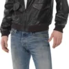 Smiffy's Top Gun Iconic 80's Bomber Jacket For Sale Mens
