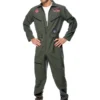 Smiffy's Top Gun Maverick Goose Iceman Classic Flight Suit Mens