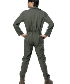 Smiffy's Top Gun Maverick Goose Iceman Classic Flight Suit Mens