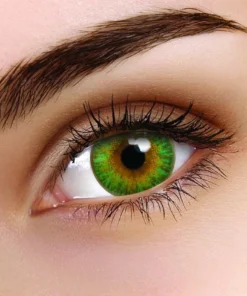 ColourVue Turquoise Coloured Contact Lenses Trueblends