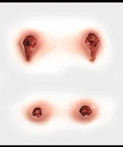 Tinsley Transfers Vampire Bites Halloween Costume Makeup Horror 3D FX Transfers