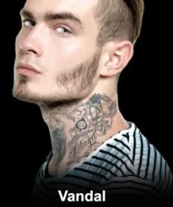 Tinsley Transfers Vandal Neck Tattoo 7 Tinsley Transfers Vandal Neck Tattoo