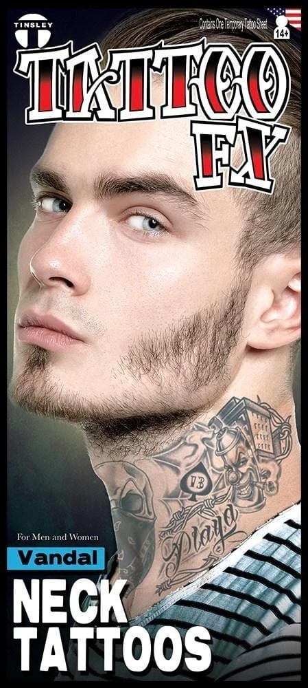 Tinsley Transfers Vandal Neck Tattoo 3 Tinsley Transfers Vandal Neck Tattoo