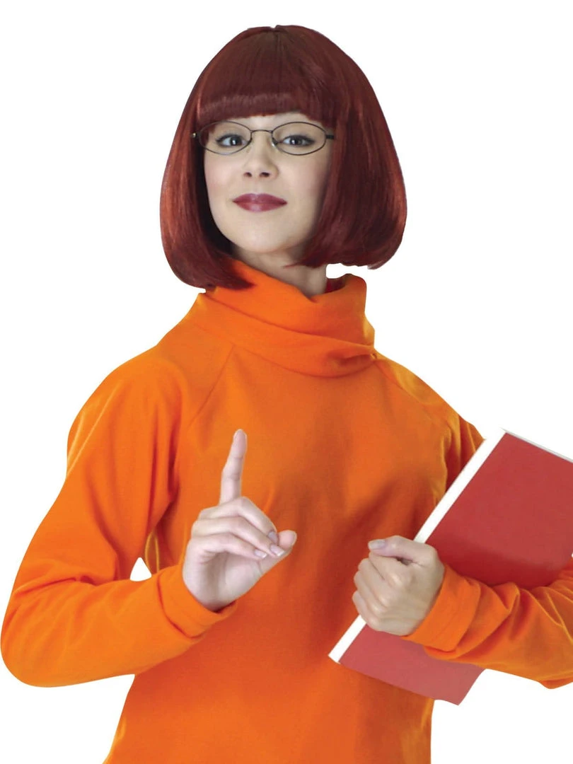 Rubie's Womens Velma Scooby Doo Gang Adult Costume 4 Rubie's Womens Velma Scooby Doo Gang Adult Costume